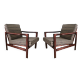 Set de deux fauteuils par zenon bączyk, gaston y daniela tapisserie, europe, années 1960