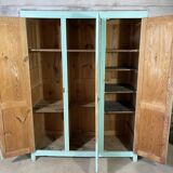 Wooden cloakroom 3 doors