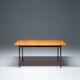 'No. 413' Extendable Dining Table in ash wood, Fred Ruf for Knoll Int., 1960's