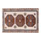 1970s Vintage Turkish Oushak Handmade Wool Cotton Beige Area Rug 158x326