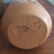 pair of engraved terracotta vases 1969