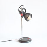 Black gauze nightlamp or bedside lamp, 1980