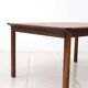 Rosewood and Leather Coffee Table by Hans Olsen