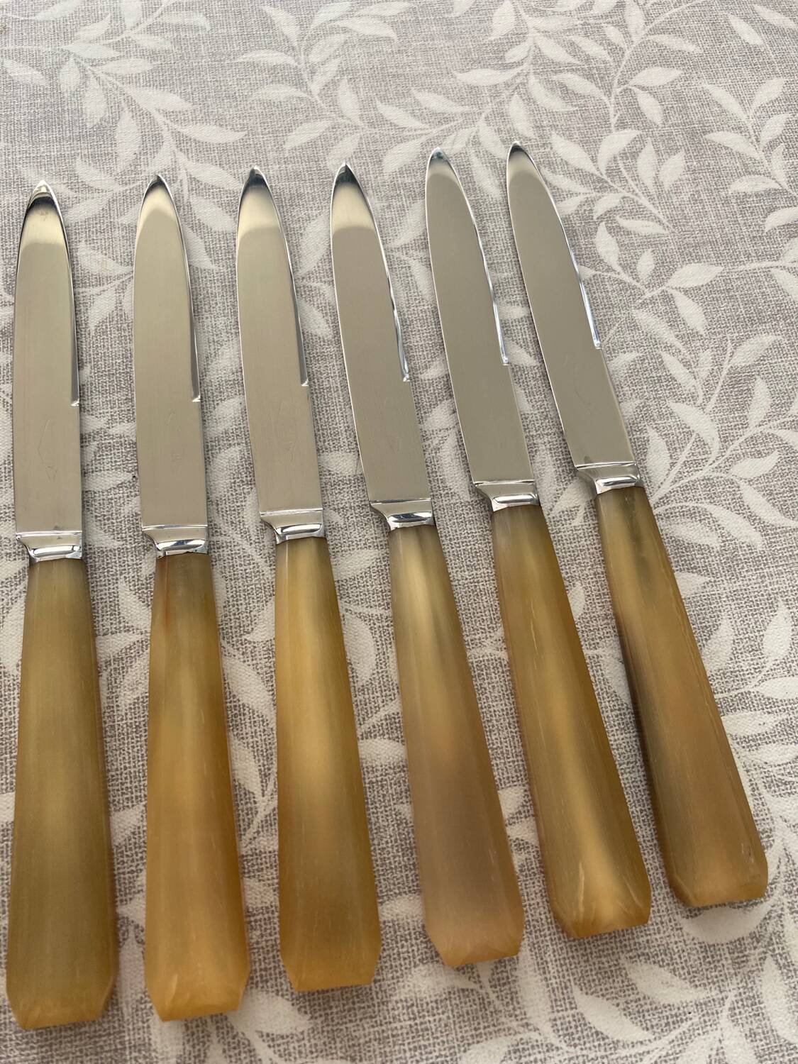 Set of 11 small knives L20cm
