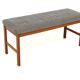 Banc scandinave en teck, Suède, 1960