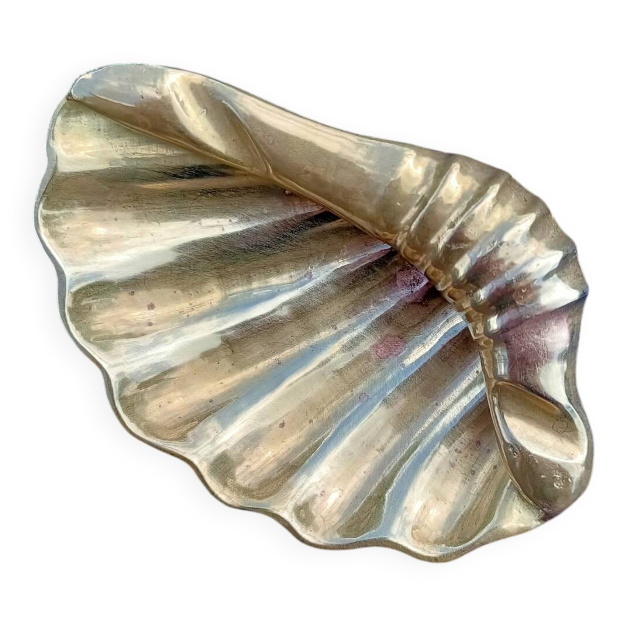 Shell Ashtray Brass 💐