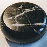 Paper press ball and marble ashtray