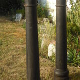 Pair of oak columns 19th