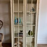 Vitrine en faux bambou Jonathan Adler