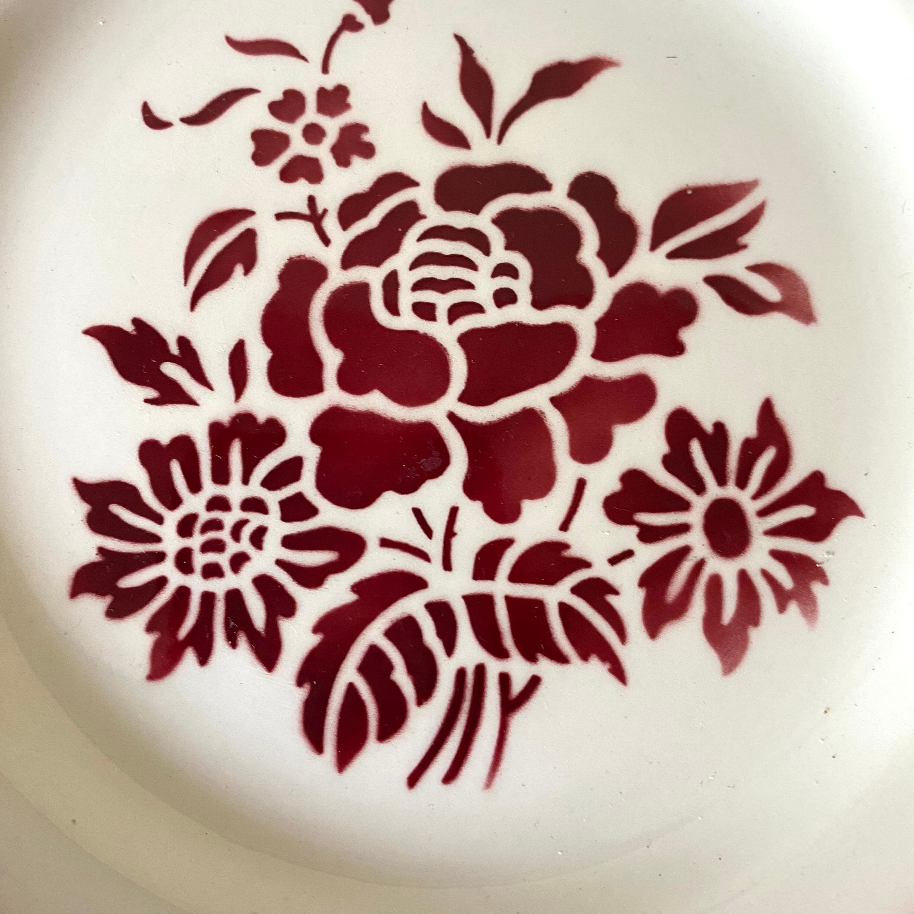 Digoin Cévennes dessert plates