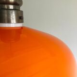 Murano Orange Pendant Light by Alessandro Pianon for Vistosi, Italy 1960s