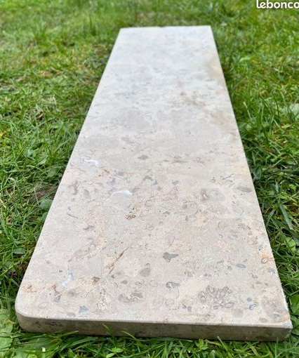 Marble radiator shelf
