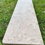 Marble radiator shelf