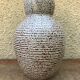 Old Ceramic Vase Brown Grey 70s Vintage