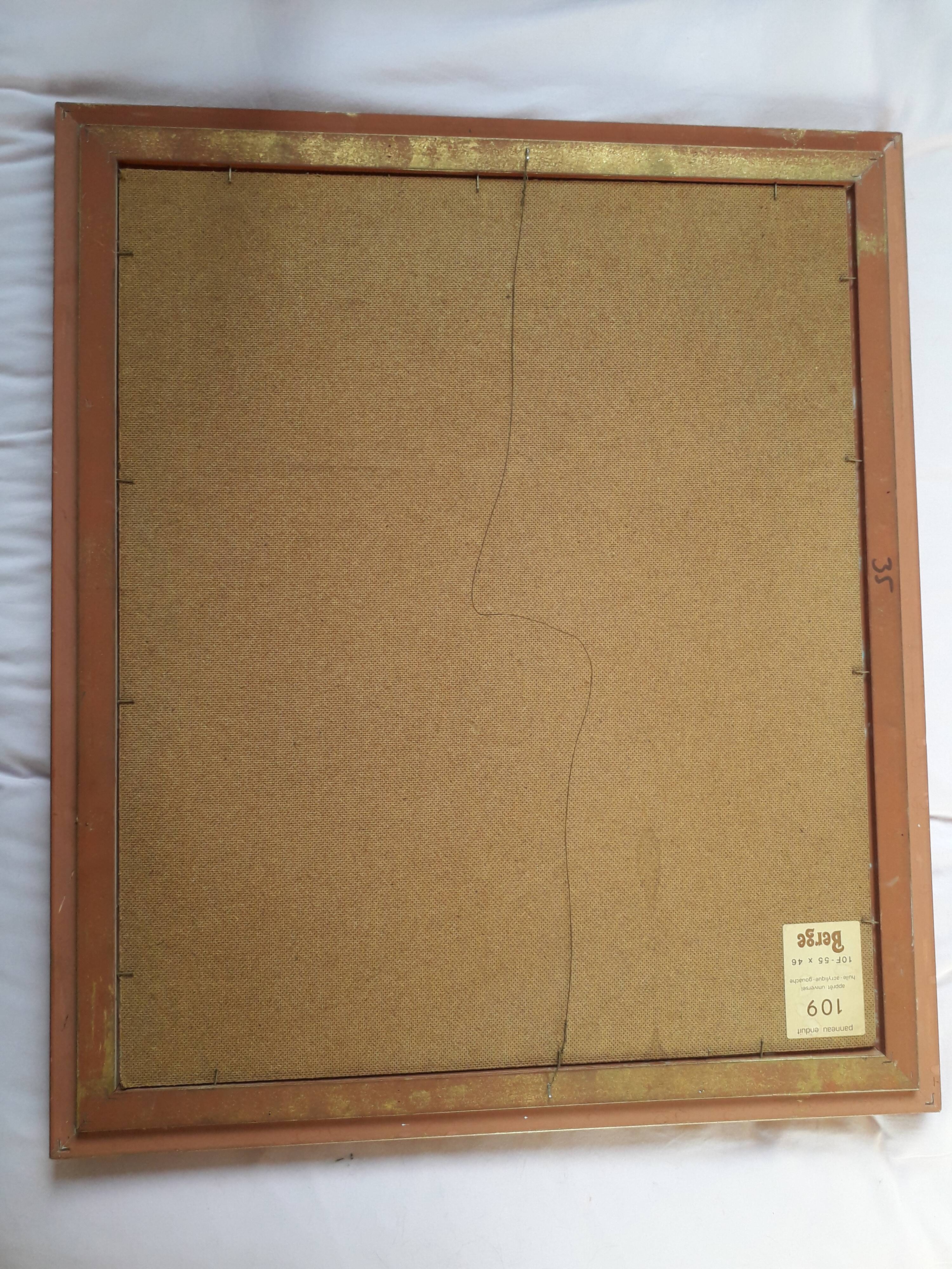 Landscape oil painting of Ville d'Avray