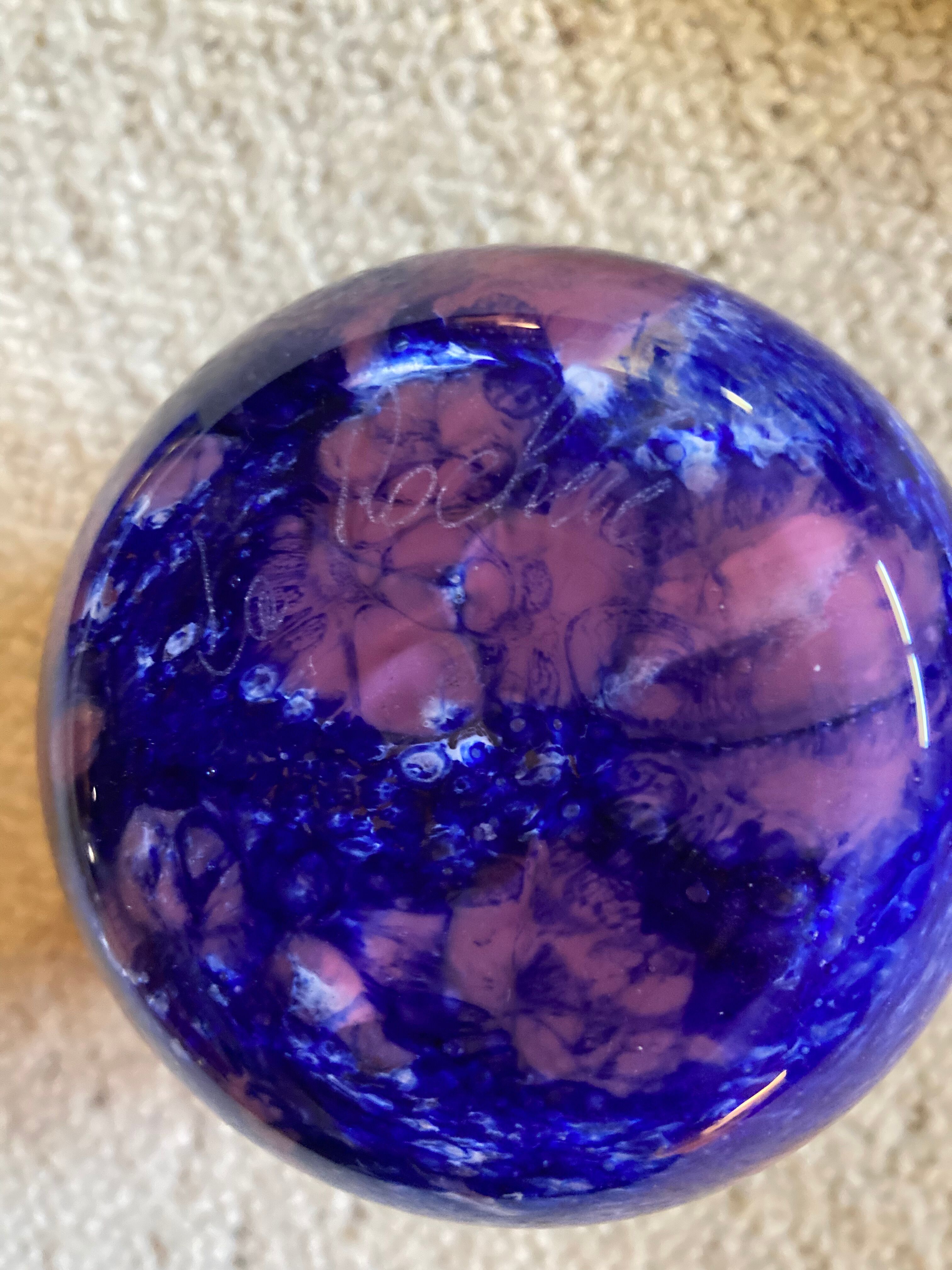Vase pâte de verre cristallerie de la rochère