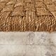 Stool bench wood and rope vintage bohemian spirit