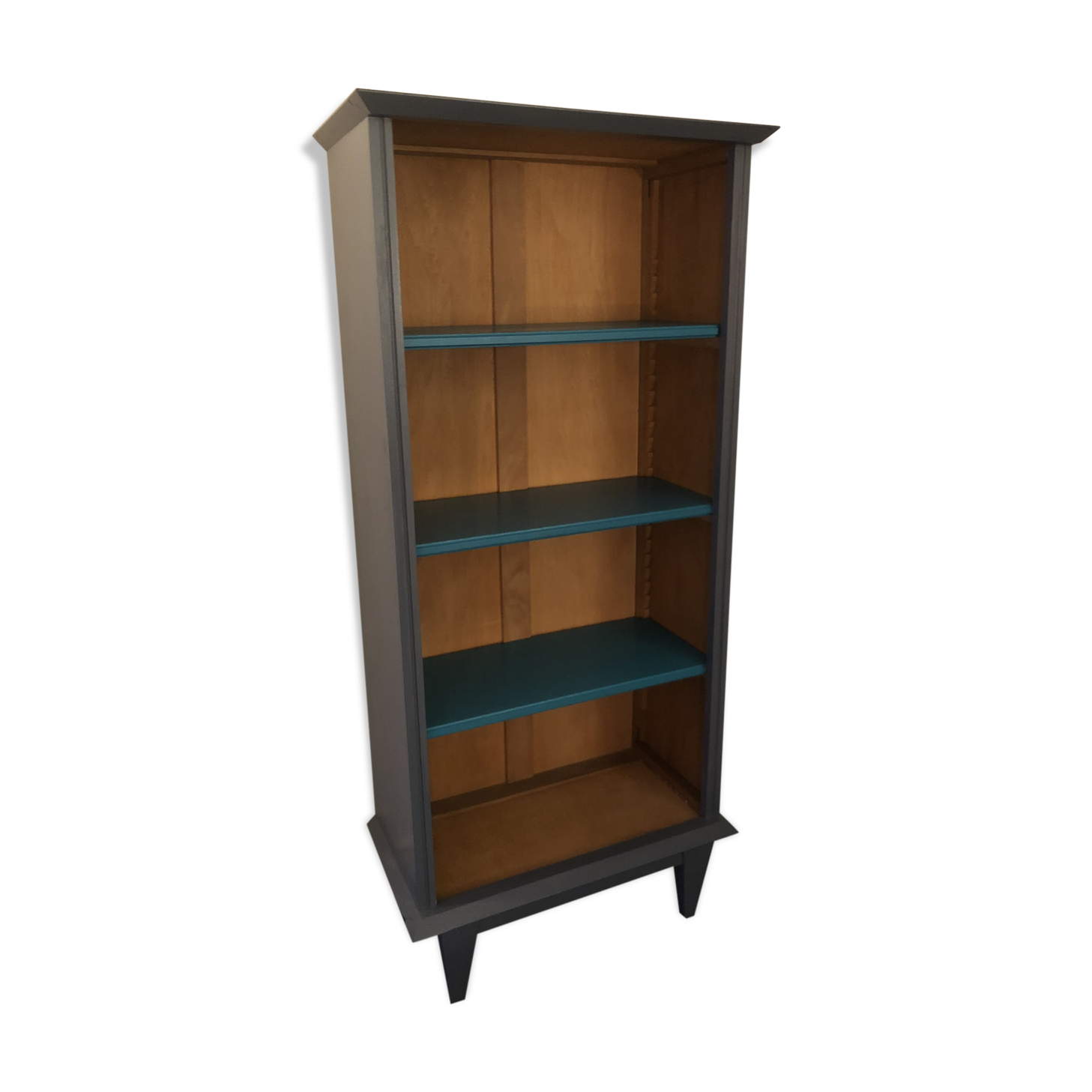 Bibliothèque vaisselier vintage