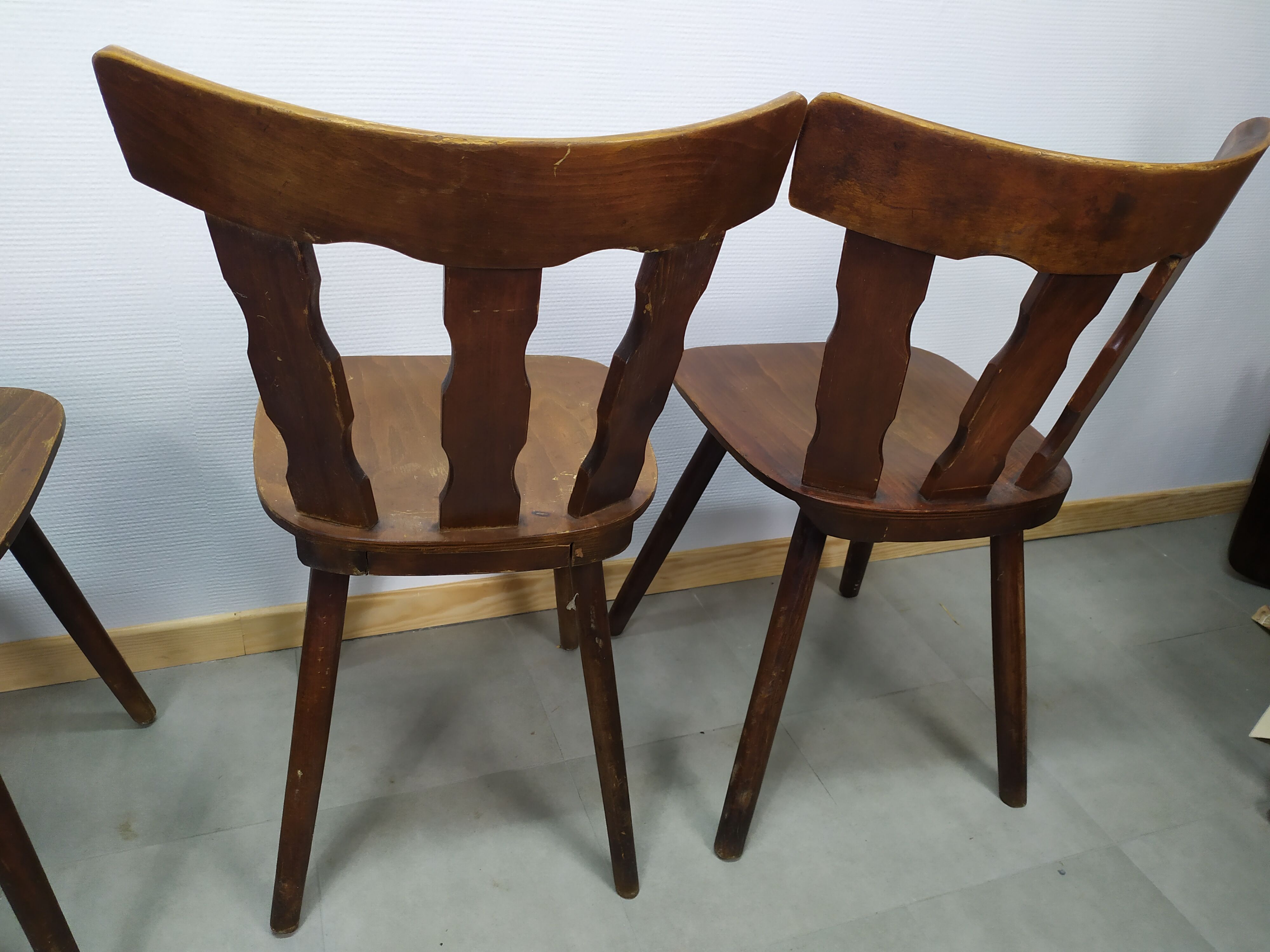 Set of 6 chairs 70/90