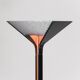 Floor lamp aluminum papilona shoe flos 70s vintage