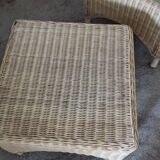 Vintage rattan lounge