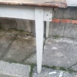 Natural patina farm table