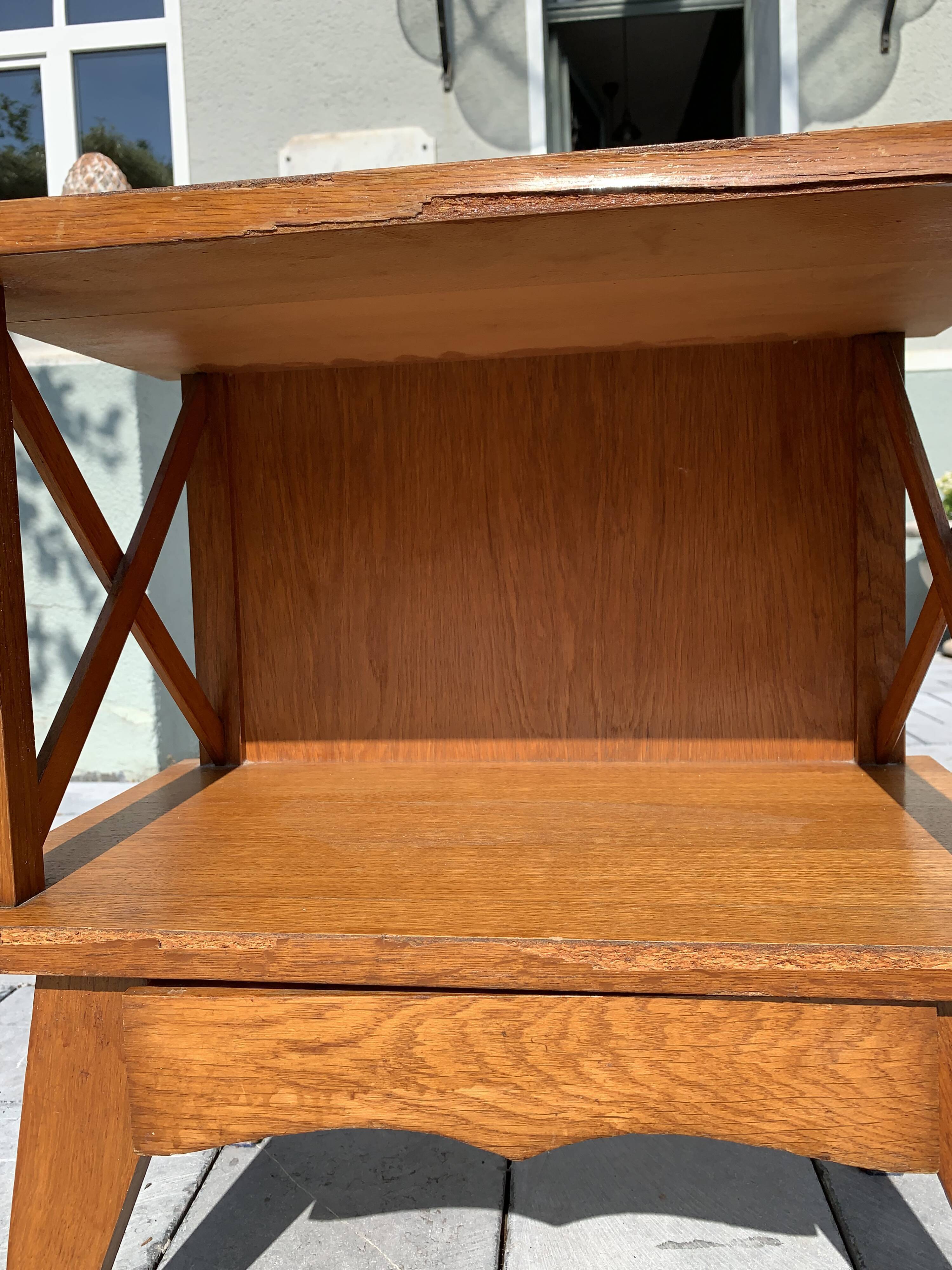 Table de chevet années 50