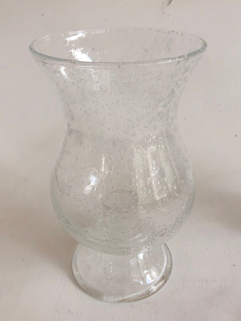 Set of 2 Biot glass photophores