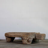 Carved wooden chapatis board