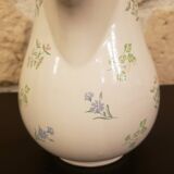 Ceramic pitcher signed Gien France