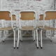 Set of 6 school chairs