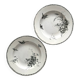 2 “French” ironstone soup plates from Choisy le Roi