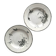 2 “French” ironstone soup plates from Choisy le Roi