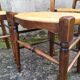 Chaises paillés rustique
