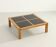 Coffee table or side table in pine and laminate, France, 1970s