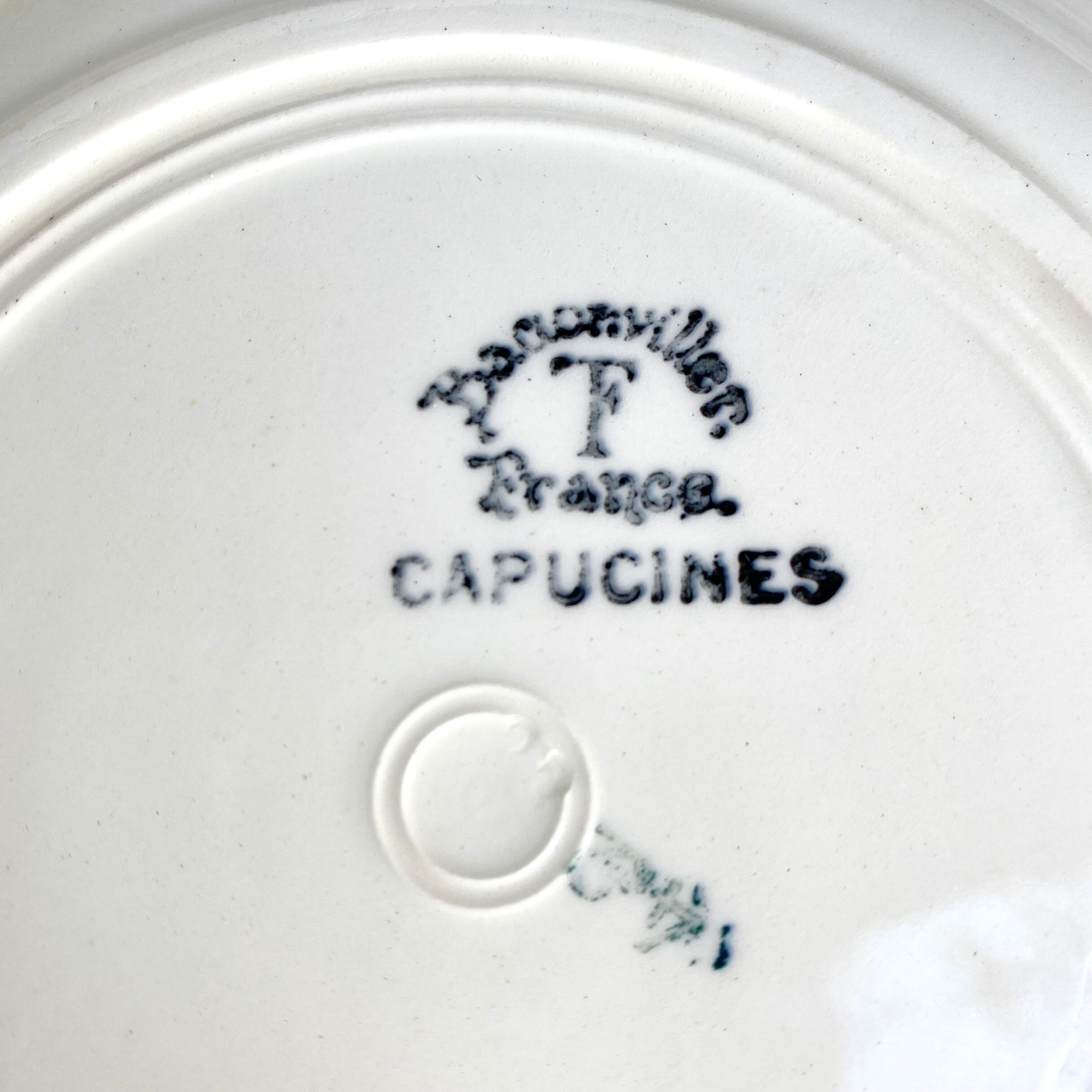 Hollow plates Badonvillers Capucines