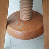 Wooden screw stool