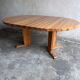 Table à manger extensible en pin massif, Scandinavie, années 1970