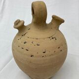Old Provencal terracotta jug called "Gargoulette"