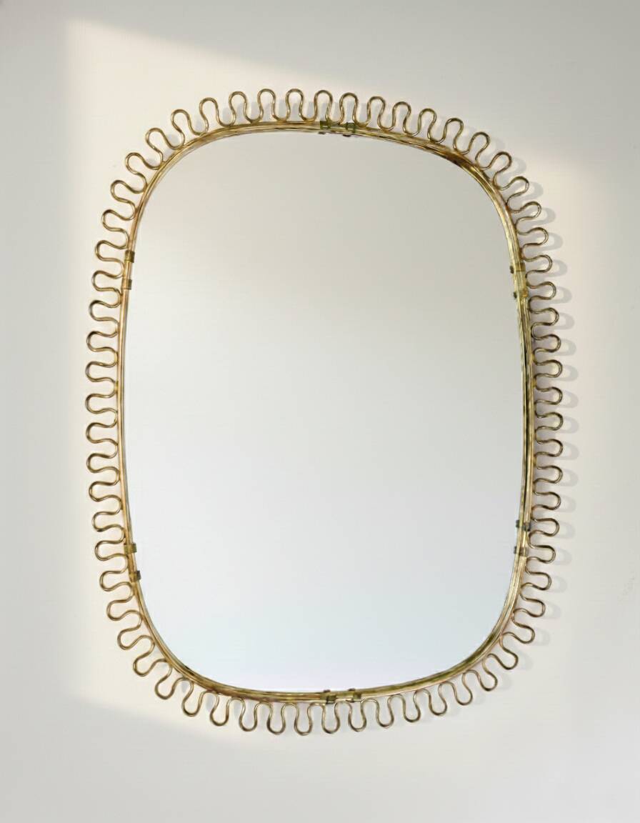Brass Mirror Joseph Frank for Svenskt Tenn