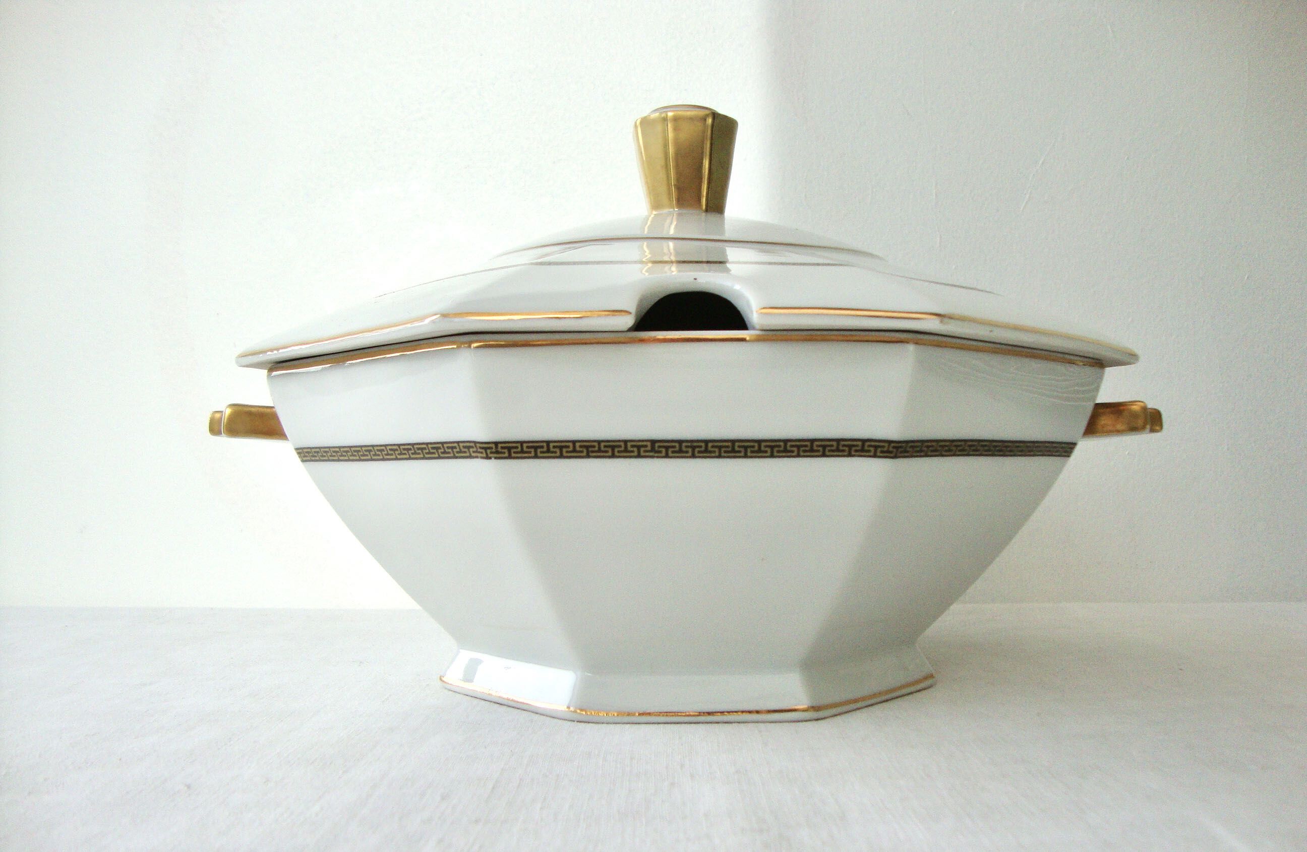 Porcelain plates for 12 people
