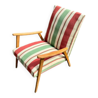 Vintage fauteuil scandinave 1950-60