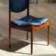 Extendable dining room table and chairs (by Kristian Solmer Vedel)