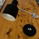 Lampe de bureau vintage noire