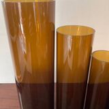 Series of 4 Jacques Bedat nesting vases from the 70s