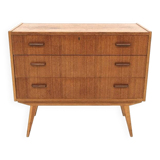 Scandinavian teak chest of drawers, Sweden, 1960