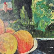 Still life painting in oil