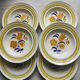 Assiettes creuses terre de fer Boch Frères