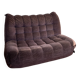 Canapé chauffeuse velours vintage