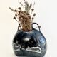 Vase with 2 handles, ceramic, 1979.